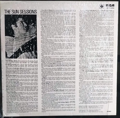 Miniatura 3 de The Sun Collection - Elvis Presley LP