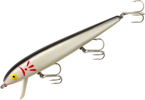 Cotton Cordell Señuelo de pesca de lubina Crankbait de aleta roja Smoky Joe