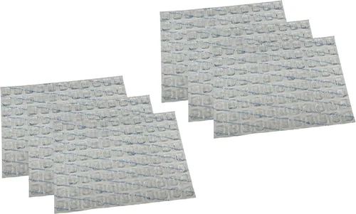 FlexiFreeze Hojas de hielo, 88 cubos recongelables, flexibles, sin químicos, paquete de 6