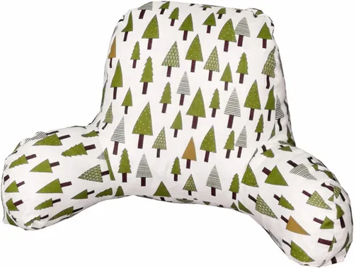 Miniatura 20 de Almohada de lectura con brazos Soporte de espalda para sentarse en la cama/sofá cuello, lumbar y cojín de apoyo de espalda baja coxis