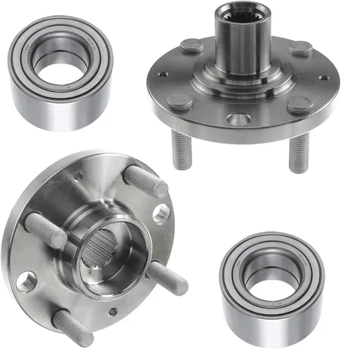 Miniatura 290 de Detroit Axle - Kit de nudillos de dirección delantera izquierda para Ford Edge Lincoln MKX 07-10, cojinete de rueda del lado del conductor, nudillo