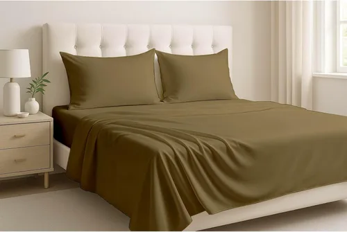Miniatura 10 de Cottingon Juego de sábanas de 4 piezas extra profundas de 100 % algodón, ropa de cama suave y de lujo que se adapta a bolsillos extra profundos