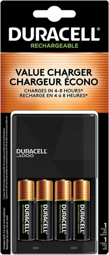 Miniatura 13 de Duracell Pilas AAA recargables de 4 unidades, potencia de larga duración, batería NiMH triple A precargada multiusos para dispositivos domésticos