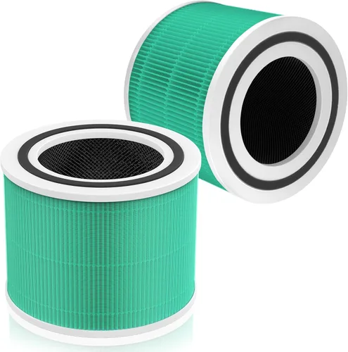 Miniatura 7 de Filtro de repuesto Core 300 para el cuidado de mascotas, compatible con el purificador de aire LEVOIT Core 300/300S, grado H13 3 en 1, filtro