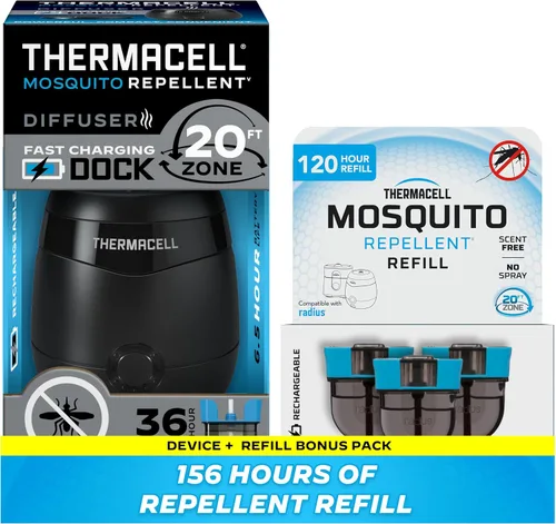 Miniatura 11 de Thermacell E-Series Rechargeable Mosquito Repeller with 20’ Mosquito Protection Zone; Bug Spray Alternative; Scent Free