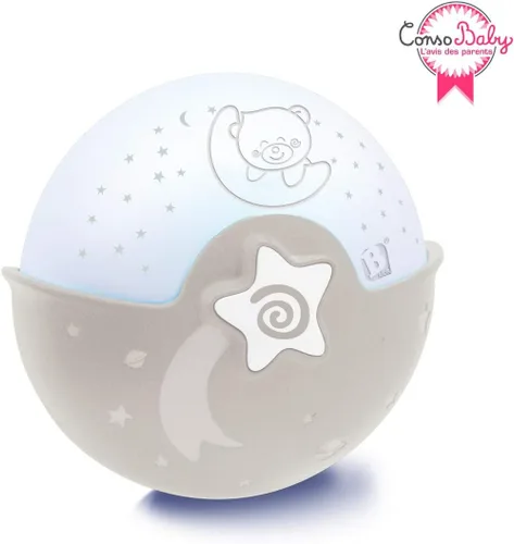 Miniatura 7 de B Kids 004909 - Lámpara de proyector, color blanco y gris