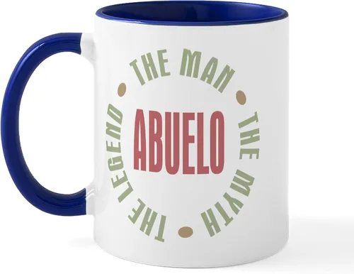 Miniatura 21 de CafePress Taza de café de cerámica Number One Abuelo de 11 oz (11.0 fl oz)