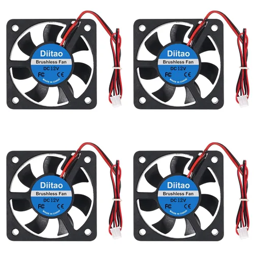Miniatura 10 de Ventilador de computadora 9225 de 12 V, 3.622 x 3.622 x 0.984 in, sin escobillas, ventilador de flujo de aire grande para enfriar, carcasa