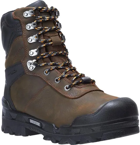 Miniatura 3 de Wolverine Warrior, hombre, marrón, punta comp, EH, Mt, WP, bota de 8 pulgadas, Marrón