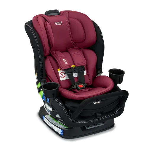 Miniatura 3 de Britax Poplar S Asiento convertible para automóvil, asiento de automóvil 2 en 1 con diseño delgado de 17 pulgadas, tecnología ClickTight, ónix rubí