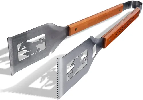 Miniatura 37 de YouTheFan NCAA Grill-A-Tong - Pinzas para barbacoa de acero inoxidable cortadas con láser
