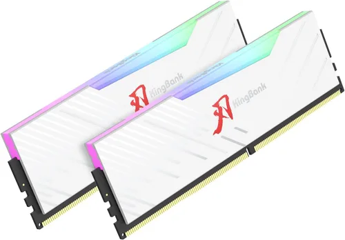 KingBank Memoria RAM de computadora de escritorio RGB DDR4 16 GB (2 x 8 GB) 3200 MHz 1.35 V CL16 XMP2.0 Overclocking con disipador de calor para