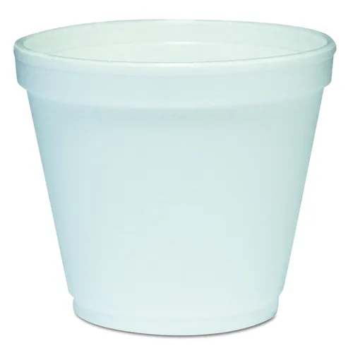 Miniatura 2 de Dart 8SJ12 8 oz Contenedor de espuma (caja de 1000) blanco