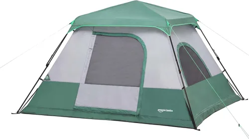 Miniatura 7 de Amazon Basics Tienda de campaña instantánea con lluvia, resistente a la intemperie, instalación rápida
