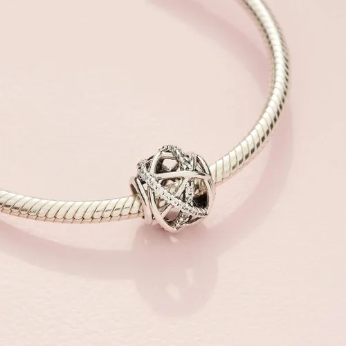 Miniatura 4 de Pandora Bead 791725CZ radiante de la mujer corazones