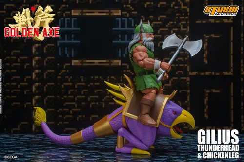 Miniatura 12 de Storm Collectibles Storm COLL Hacha dorada GILIUS Thunderhead & Chicken L 1/12 AF