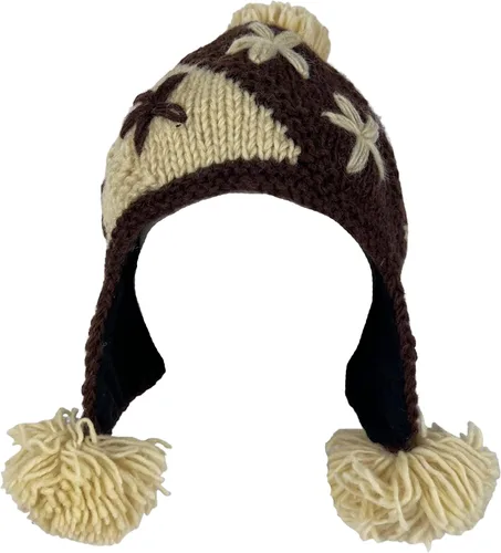 Miniatura 6 de Agan Traders Gorro de punto grueso para mujer, con forro polar, cálido, grueso, con solapa para las orejas, para clima frío