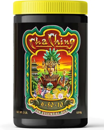 FoxFarm Cha Ching Fertilizante soluble en agua para floración tardía y cosecha - Fertilizante con alto contenido de fósforo 9-50-10, apoya el