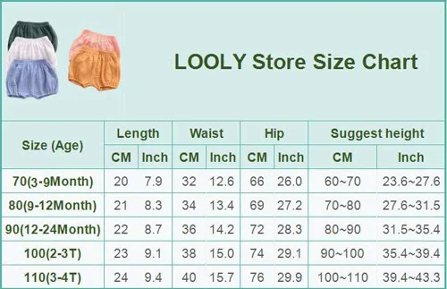 Miniatura 5 de LOOLY Baby Bloomers - Pantalones cortos unisex de mezcla de lino y algodón para bebés y niñas