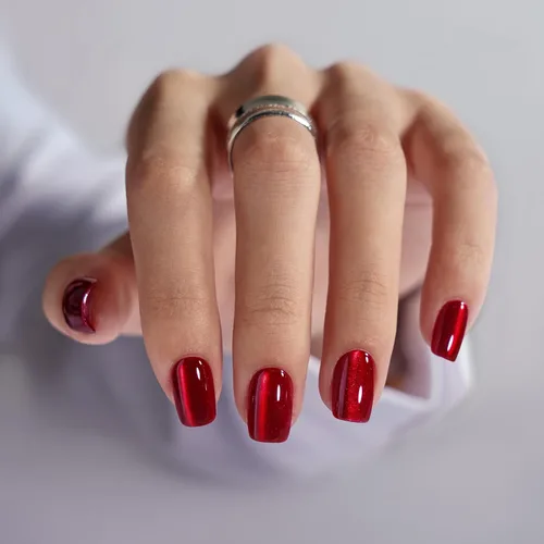 Miniatura 36 de BTArtbox Uñas cortas a presión, color negro, francés, almendra, con pegamento y pestañas adhesivas para mujeres en 16 tamaños, kit de 32 uñas de gel