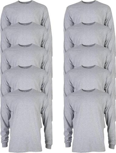 Miniatura 33 de Gildan - Camiseta de manga larga de algodón ultra estilo G2400 para adultos, paquete múltiple