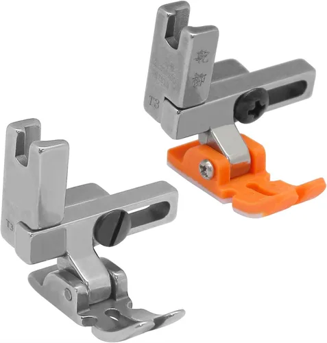 2 prensatelas universales #T3 tres en uno multifuncional prensatelas ajustables izquierdo y derecho unilateral para máquina de coser de coche plano