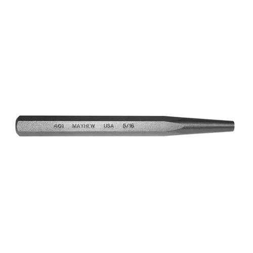 Miniatura 16 de Mayhew Tools 70003 Punzón sólido, 1/4", acabado de granallado