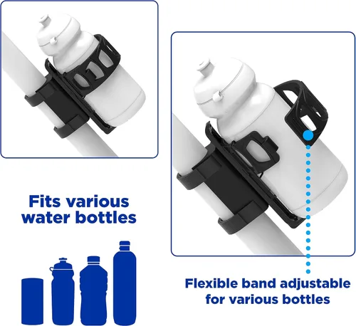 Miniatura 3 de Zefal Pulse Expandable Water Bottle Bike Cage (Universal Mounting)