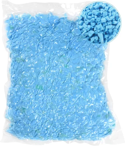 Relleno de Espuma Viscoelástica con Gel Triturado de 1.13 kg, Relleno Cómodo y Suave para Silla de Puf, Relleno de Espuma Viscoelástica para