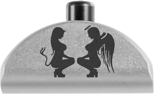 Miniatura 108 de NDZ Performance Enchufe de marco de agarre de aluminio para Glock Gen 4-5 17 19 22 23 24 31 32 34 35, 0.354 in, .40 .357, .45 sin brecha sin correas