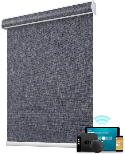 Miniatura 17 de SmartWings Persianas enrollables con cable duro PoE 100% opacas, muestra de tela