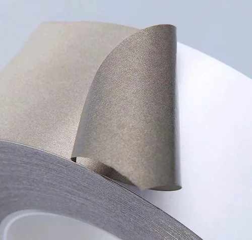 Miniatura 5 de Faraday - Cinta de tela conductora de doble cara, cinta adhesiva de tela de alta protección, cinta de tela conductora para bloqueo de señal