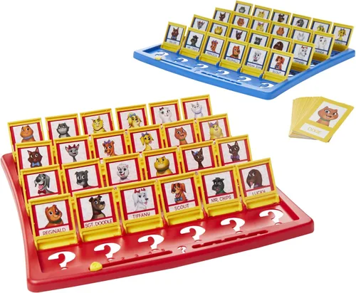 Miniatura 5 de Hasbro Gaming Juego de mesa Guess Who?, con tarjetas de personas y mascotas, el juego original de adivinanzas, para niños, de 6 años en adelante