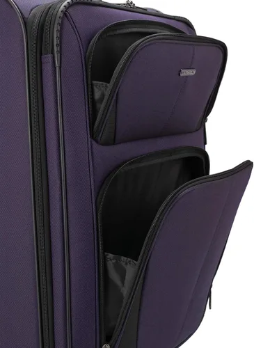 Miniatura 2 de US Traveler Aviron Bay - Equipaje extensible con ruedas giratorias PúrpuraOmbre Force US08125L31