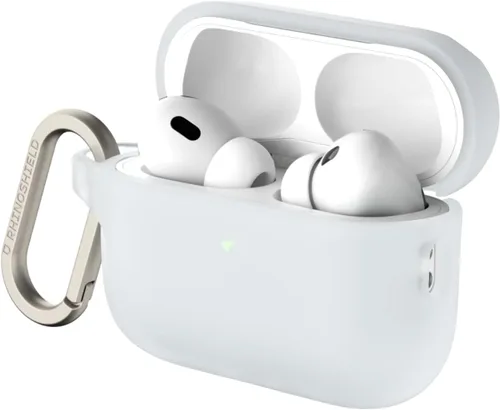 Miniatura 10 de RHINOSHIELD Funda para AirPods con mosquetón compatible con Apple [AirPods Pro 2], protección contra caídas de grado militar, resistente a