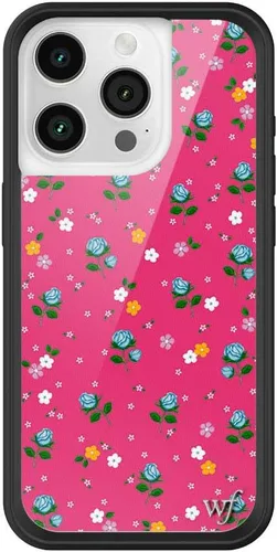 Miniatura 37 de Wildflower - Fundas compatibles con Apple iPhone 15 Pro Protector de goma negro, certificado de prueba de caída de 4 pies, propiedad de mujeres