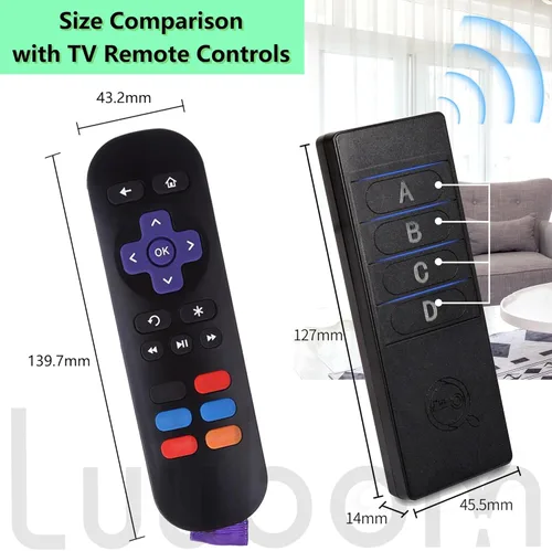 Miniatura 5 de Buscador de llaves 1 transmisor 4 receptores, 80 dB + localizador inalámbrico de artículos de 164 pies de alcance para llaves, collar de mascotas