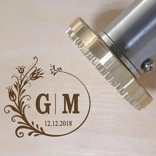 Plancha de marca eléctrica personalizada para madera, sello de madera, logotipo, regalo del día de la madre, para carpintería y cuero, hierro de