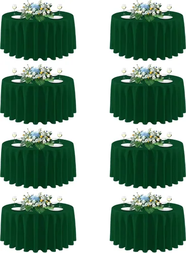 Miniatura 64 de sancua - Paquete de 2 manteles cuadrados de poliéster, de 54 x 54 pulgadas, resistentes a las manchas y a las arrugas, lavables, para mesas de Beige