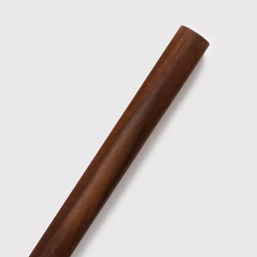 Miniatura 2 de Varillas de clavija de madera en madera de abedul y nogal, palos de madera dura sin terminar - para decoración del hogar de cuero; barra de cortina