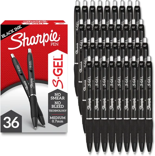 Miniatura 9 de Sharpie de gel, 0.028 pulñgadas, color negro