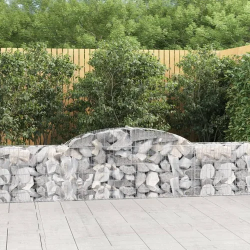 Miniatura 2 de Galvanized Iron Gabion Basket 118.1x118.1x31.5 Inches for Gabion Retaining Wall and Outdoor Basket for Planting, Silver Construction