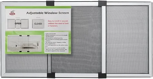Miniatura 14 de FLYZZZ - Protector ajustable, deslizable y expansible para ventanas con marco de aluminio con dos modos de colocación, horizontal