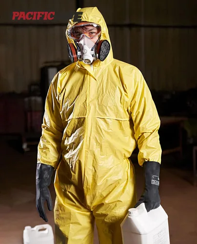 Miniatura 7 de PACIFIC PPE Guantes resistentes a productos químicos, guantes de goma industriales de gran resistencia, resistentes a ácidos, alcalinos y aceite, 32