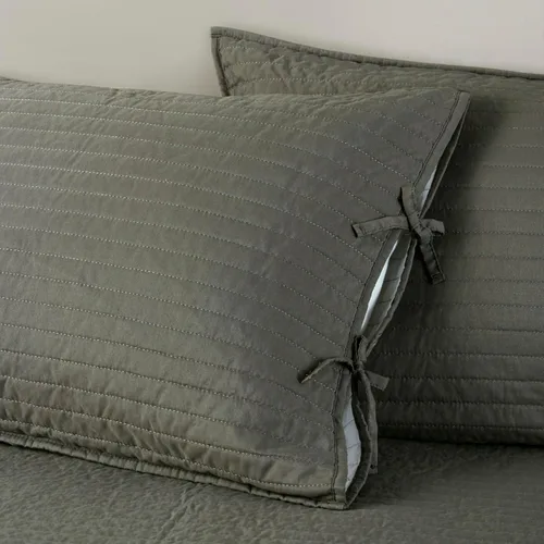 Miniatura 8 de Madison Park Ridge - Juego de funda para sofá cama, diseño reversible con estampado de espiga a cuadros estilo cabaña rústica, ropa de cama de lujo