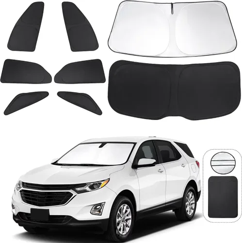 Miniatura 52 de TINGLU Parasoles para Ventanas para Mazda 3 2019-2026 Accesorios Coche Ventanas Laterales Completas Parabrisas Triangular Trasero Protector Solar