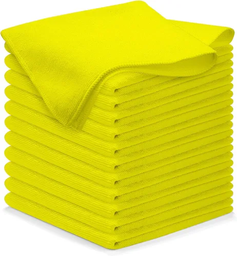 Miniatura 3 de Kitley™ Toalla multiusos de microfibra 16 x 16 pulgadas Toalla de microfibra de alta calidad Absorbente, de secado rápido y suave, ideal
