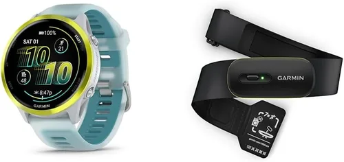 Miniatura 17 de Garmin® Forerunner® 570, 47mm, Reloj inteligente avanzado para correr y triatlón con GPS, pantalla AMOLED, funciones de entrenamiento y Pizarra/Negro