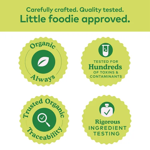 Miniatura 4 de Plum Organics Just Prunes, 4+ Meses - Portabebés de Alimentos Orgánicos, Bolsa de 3.5 oz (Paquete de 12)