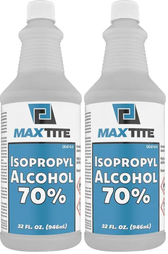 Miniatura 6 de MAXTITE Alcohol isopropílico 70% (1 galón (32oz, 4 paquetes))